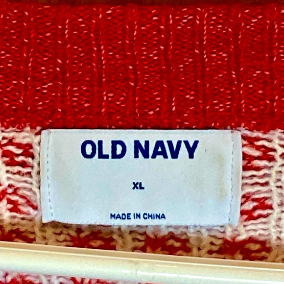 Old Navy Button Down Ugly Christmas Sweater Women’s XL - Picture 4 of 6